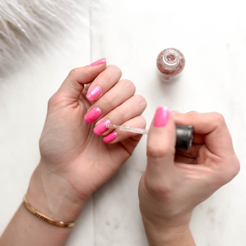 QNAIL Professional Protez Akrilik Pudra Pembe – Yüksek Kapatıcı Tırnak Pudrası