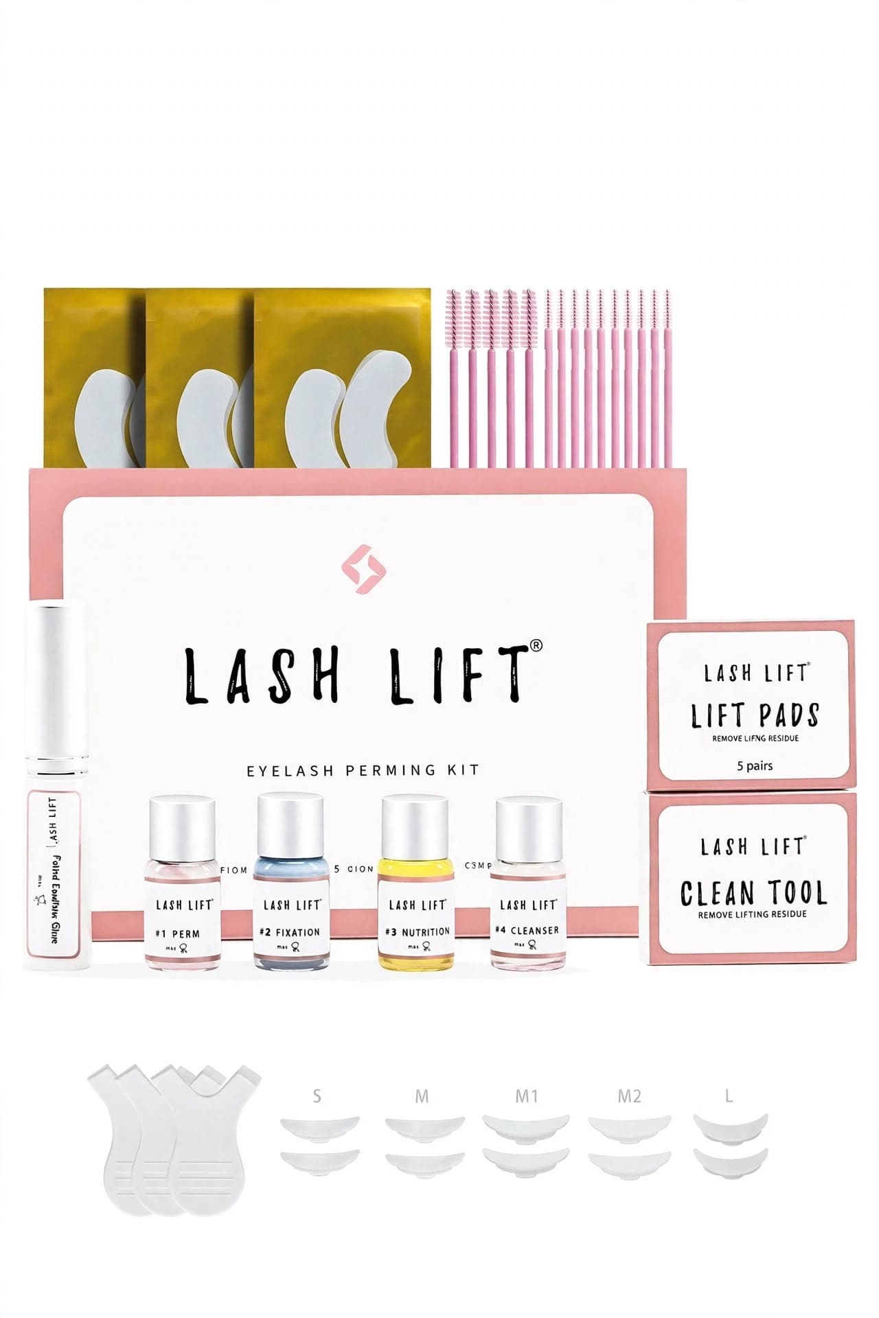 Qnail Professional QLASH Kirpik Lifting Set