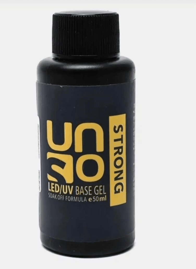 Qnail Professional UNO Strong Base Coat – Kalıcı Oje Güçlü Tutuşlu Baz Jel 50 ml