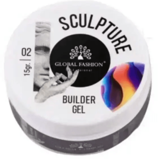 QNAIL Professional Sculpture Hamur Jel – Beyaz No:02 15 gr